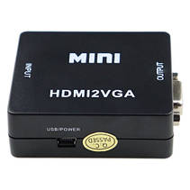 Конвертер HDMI – VGA, відео, аудіо, 1080p, фото 5