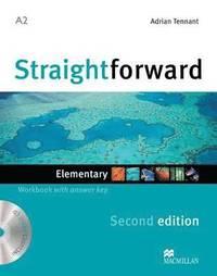 Straightforward Second Edition Elementary Workbook with key and Audio-CD, фото 1