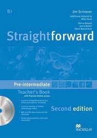 Straightforward Second Edition Pre-Intermediate Teacher's Book with CD-ROM and Practice Online access, фото 1