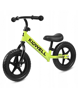 Біговел дитячий Kidwell Rebel green (сталева рама, колеса Eva) Зелений