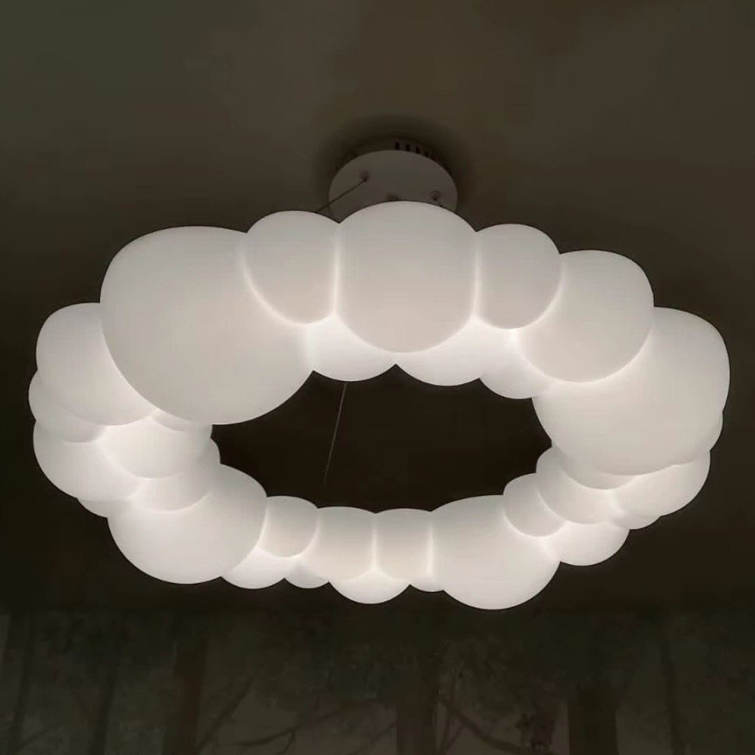 Підвісна Лід люстра Хмара Artlight 58W до 12 кв.м колір Білий 82069/680