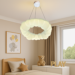 Лед люстра підвіс Хмаринка Artlight 23W до 8 кв.м колір Білий 82069/B490