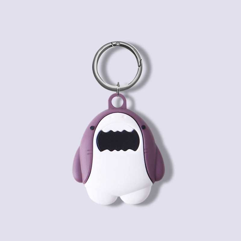 Брелок чохол Alitek для Apple AirTag з кільцем Акула, фото 1