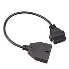 Перехідник з OBD2 16pin мама на GM 12pin тато GM12 Daewoo Lanos Sens, фото 4