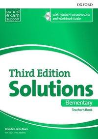 Solutions Third Edition Elementary Teacher's Book with Teacher's Resource Disc and Workbook Audio, фото 1