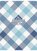 Блокнот А5 Школярик Student 48 аркушів клітинка білий блок скоба A5-048-5238K