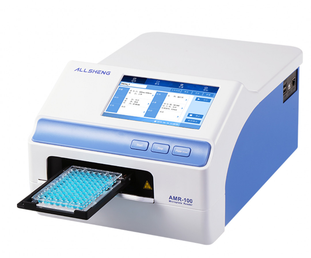 Мікропланшетний рідер AMR-100 з діапазоном 340-750 нм (фільтри 405, 450, 492 і 630 нм, бортовий шейкер)
