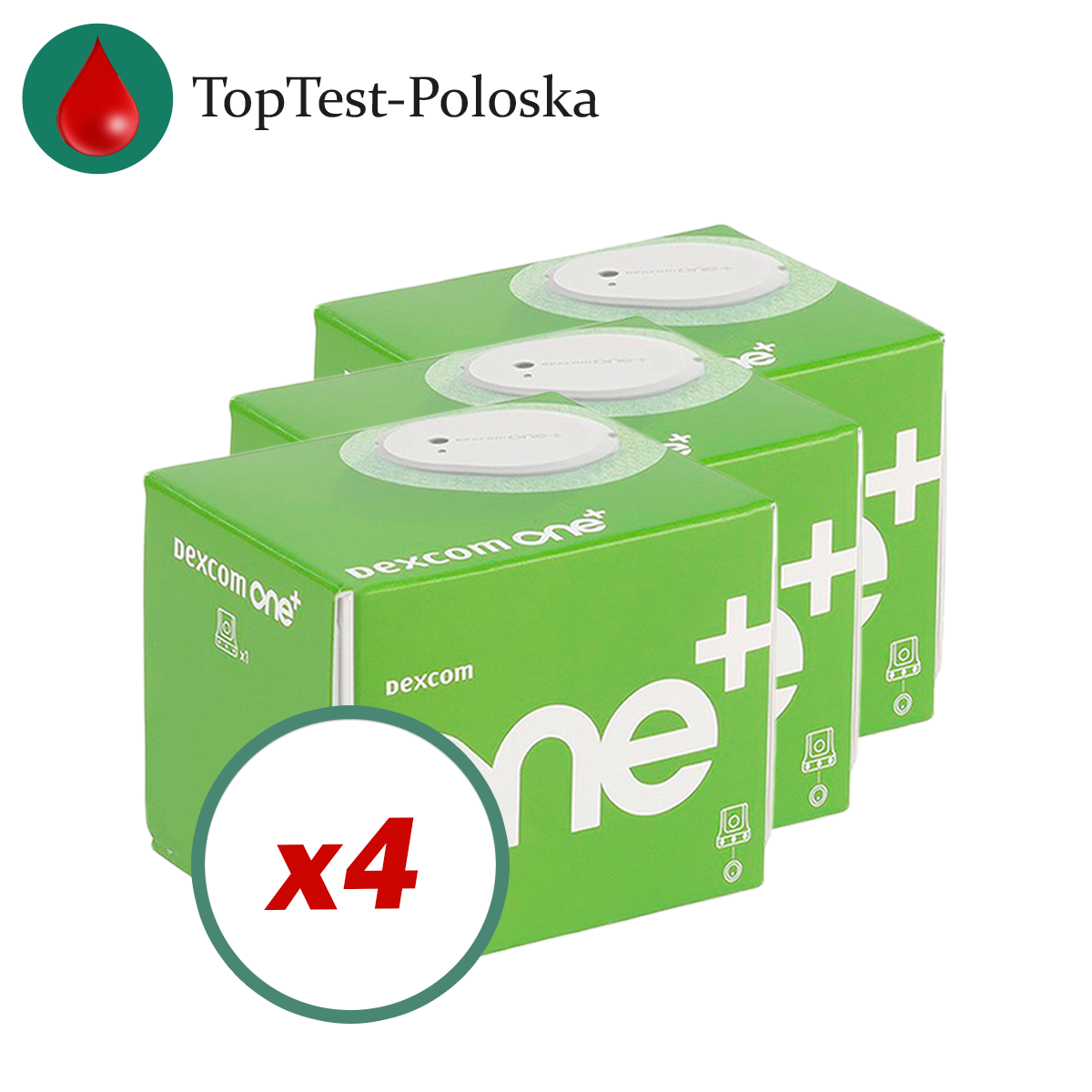 Сенсор Dexcom One Plus (Декском Ван Плюс) 4 уп.