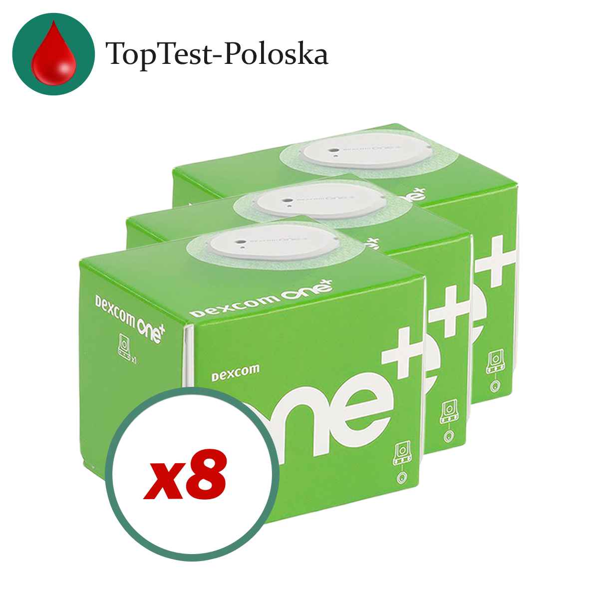 Сенсор Dexcom One Plus (Декском Ван Плюс) 8 уп.