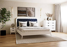 Ліжко дерев'яне із вільхи Форсса (двоспальне)