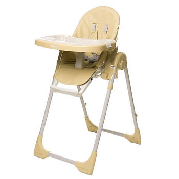 Стілець для годування 4BABY Decco camel (регулюється висота та нахил спинки) Бежевий