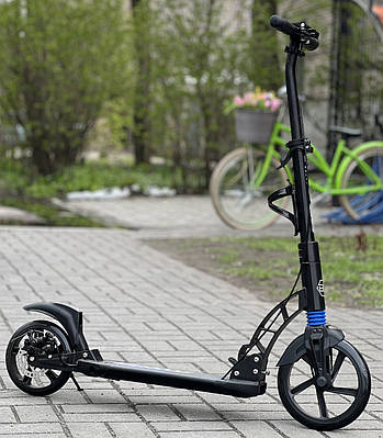 Самокат Best Scooter 90166-B чорно-синій