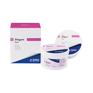 SILAGUM PUTTY STANDART, А-силікон матеріал для базових відбитків.