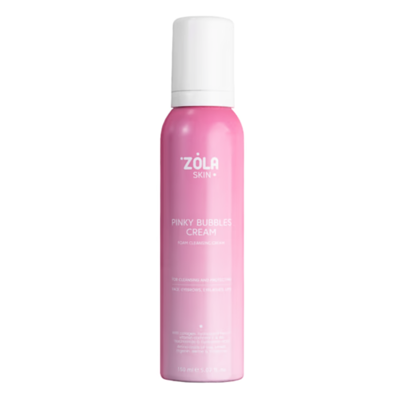 Крем-пінка для вмивання ZOLA SKIN Pinky Bubbles Cream, 150 мл