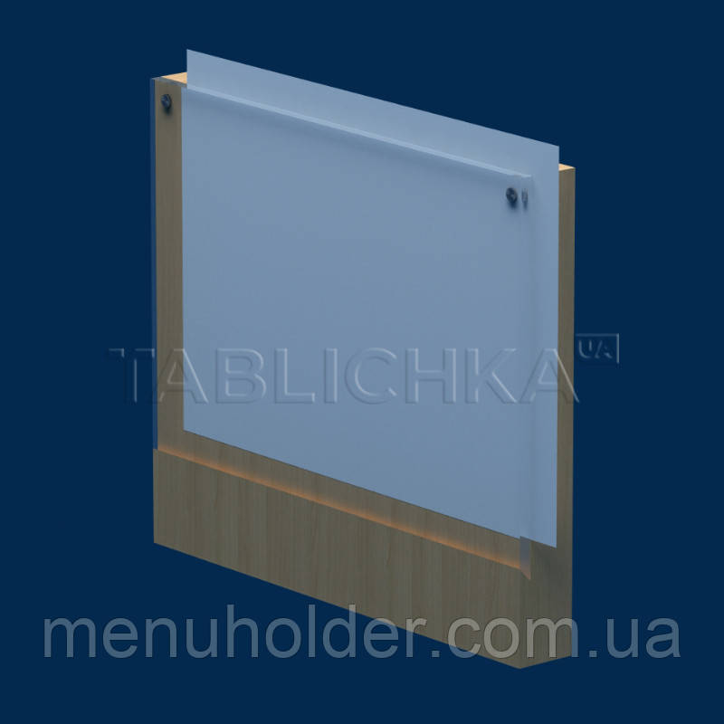 Цінник настільний комбінований 210х180 мм