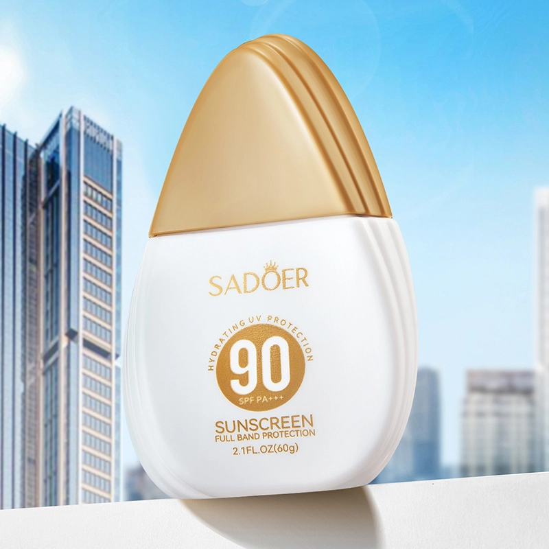 Сонцезахисний крем від сонця Sadoer Sun Screen SPF 90+SPF PA+++ (60 g)