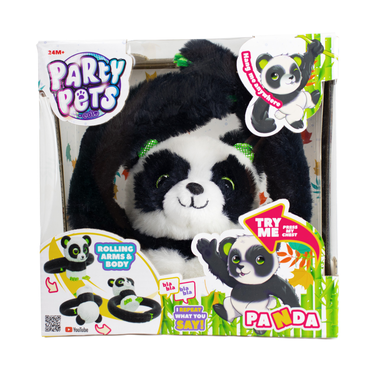 Інтерактивна м’яка іграшка Party pets Панда