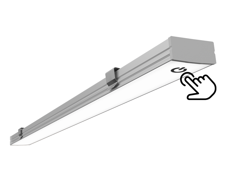 Світильник світлодіодний лінійний N15-1500 12V 28W 2600lm 6000k sensor LEDUA, фото 1