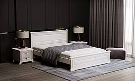 Ліжко дерев'яне із вільхи Локарно (односпальне, двоспальне)