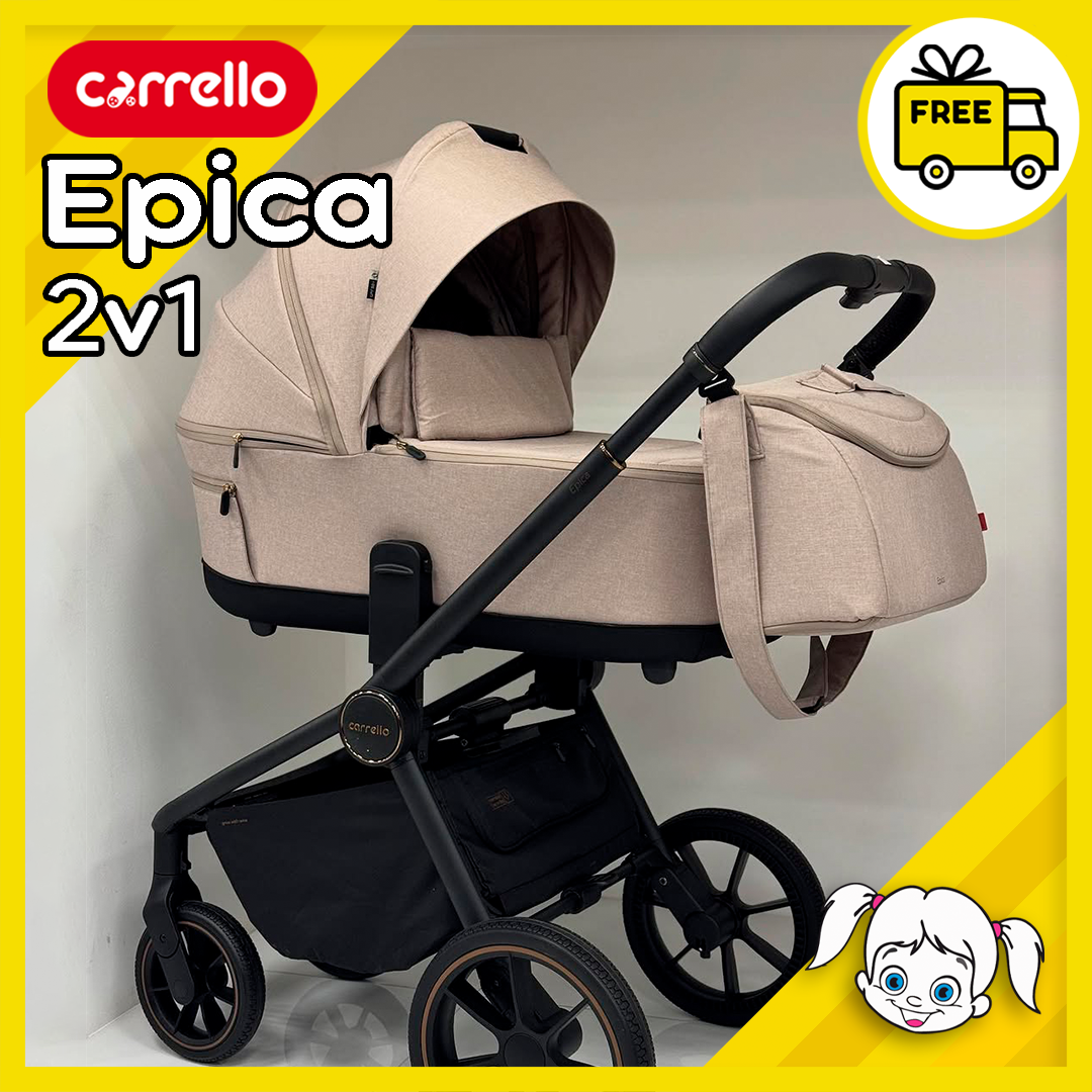 Універсальна коляска 2 в 1 Carrello Epica CRL-8510, фото 1
