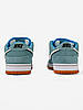 Чоловічі кросівки Nike SB Dunk Low Club 58 Gulf Кеди Найк СБ Данк блакитні замш демісезон, фото 10