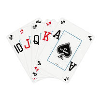 Пластикові гральні карти Copag "Texas hold'em" Silver чорні, фото 3