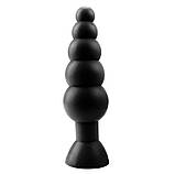 Силіконова пробка з присоском великого розміру ButtBall, фото 5