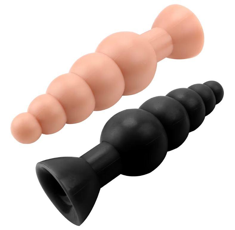 Силіконова пробка з присоском великого розміру ButtBall, фото 1