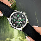 Awarder Embroidery Silver-Green Black Battery 10ATM, фото 6