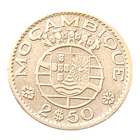 Мозамбік 2.5 ескудо, 1953