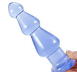 Силіконова пробка з присоском великого розміру ButtTree, фото 4