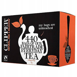 Чорний чай Clipper Fairtrade Everyday Tea 440 шт. / 1 кг