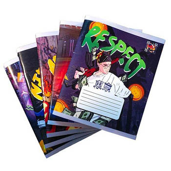 Набір зошит Magic Five MF029 G-Rich