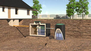 Монолітний залізобетонний септик "Октагон-Міні"