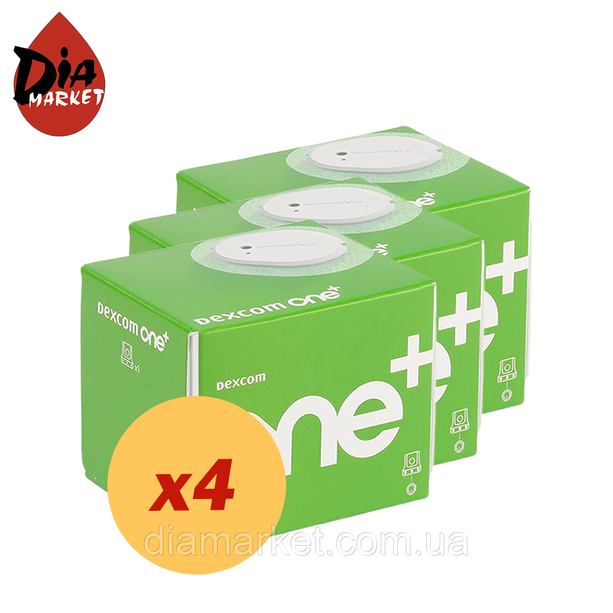 Сенсор Dexcom One Plus (Декском Ван Плюс) 4 уп.