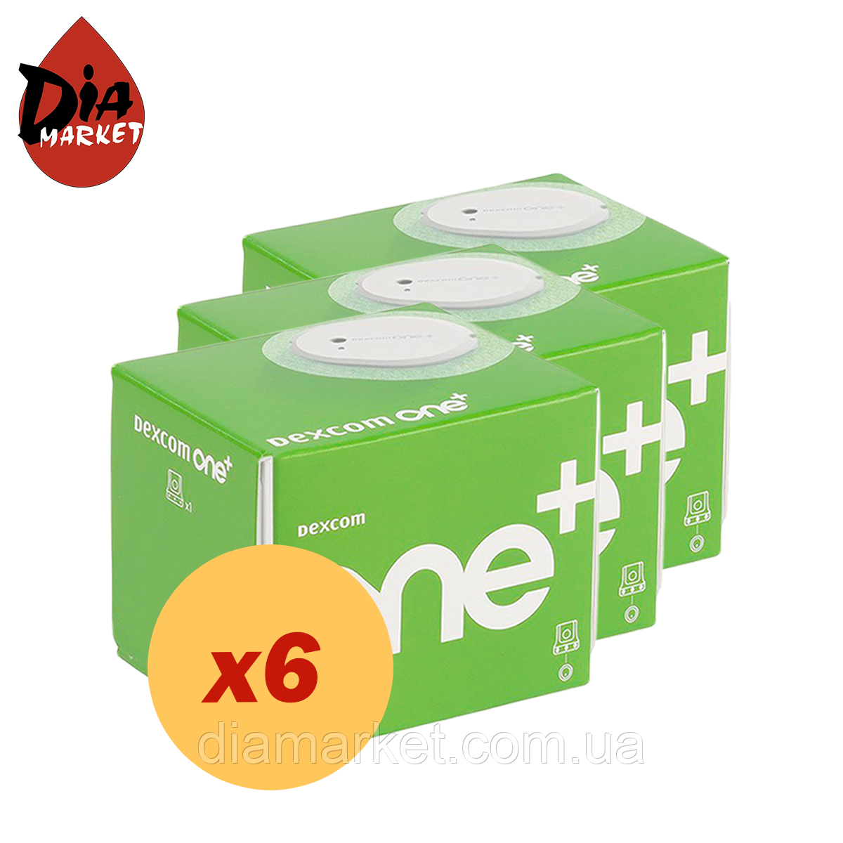 Сенсор Dexcom One Plus (Декском Ван Плюс) 6 уп.