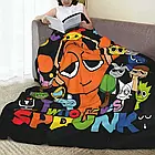 Плюшевий плед ковдра Спрункі Інкредібокс Sprunki Toy Incredibox 180х220 см, фото 2