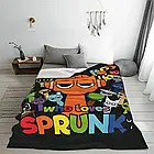 Плюшевий плед ковдра Спрункі Інкредібокс Sprunki Toy Incredibox 180х220 см, фото 5