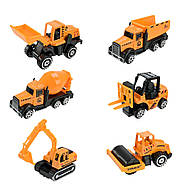 Дитячий трейлер із машинками PS006-4 у наборі 6 машинок, фото 2