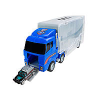 Дитячий трейлер із машинками PS006-3 в наборі 6 машинок, фото 4