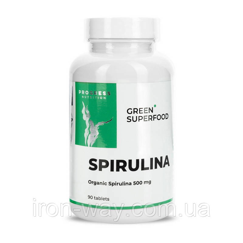 Progress Nutrition Spirulina 500 mg (90 tab)