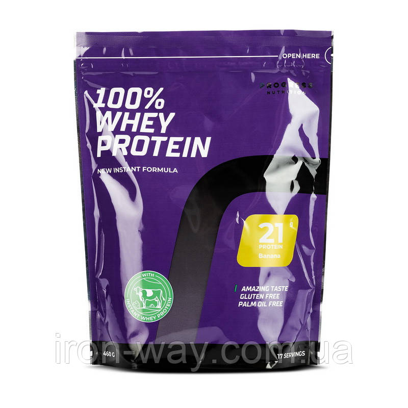 Progress Nutrition 100% Whey Protein (460 g, pistachio)