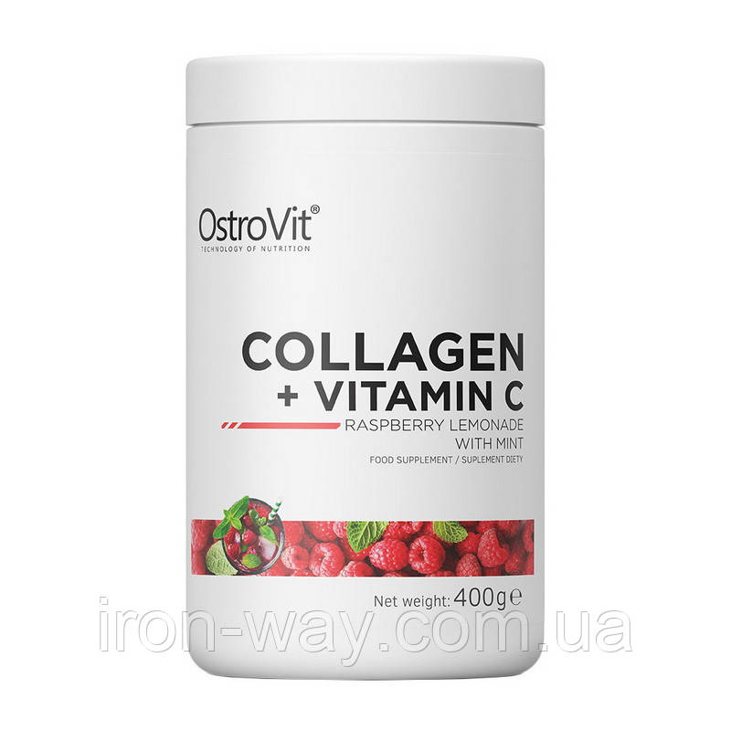 OstroVit Collagen + Vitamin C (400 g, peach)