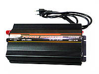 Перетворювач напруги 12 в 220В UKC 1300W інвертор із зарядкою акумулятора, фото 9