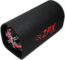 Автомобільний сабвуфер ZPX 6" труба з підсилювачем і Bluetooth 12V/220V 200W