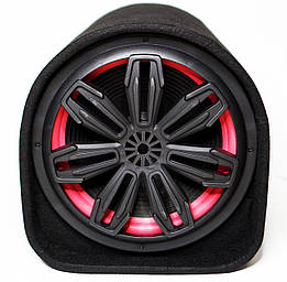 Сабвуфер ZPX 12" з підсилювачем та Bluetooth, труба Boombox 450Вт, живлення 12V/220V