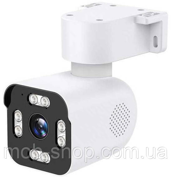 Бездротова вулична камера спостереження WiFi A6s поворотна з підсвічуванням датчиком руху для охорони