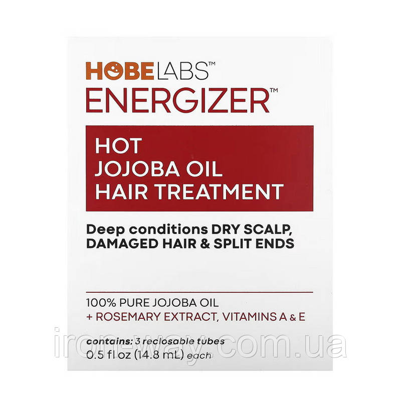 Hobe Labs Hot Jojoba Oil Hair Treatment (14,8 ml), фото 1