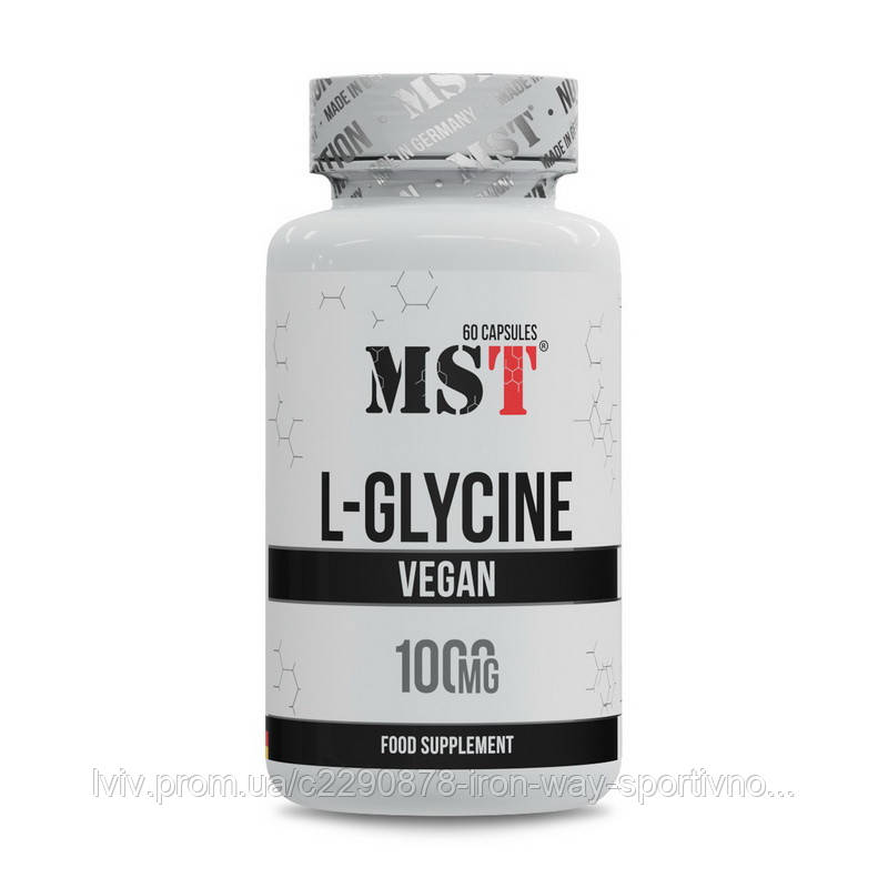 MST L-Glycine 1000 mg (60 caps), фото 1