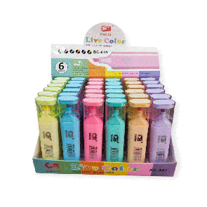 Текстовиділювач BC-801 упаковка 36 шт маркери для виділення тексту